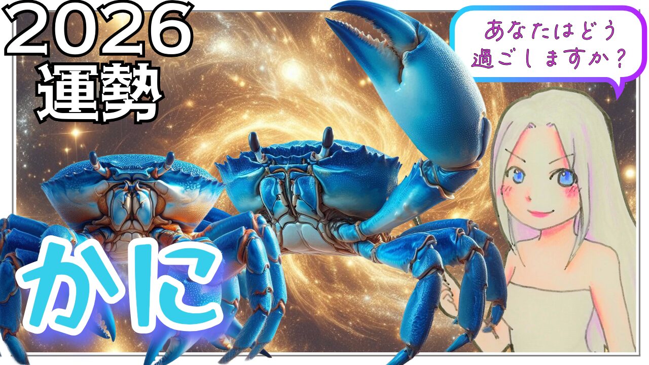 【2026年の蟹座の運勢】「拡大」と「収穫」の後半戦!信頼が形になる年のアイキャッチ画像