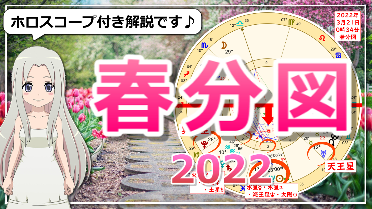 【春分図の解説】2022年度版のアイキャッチ画像