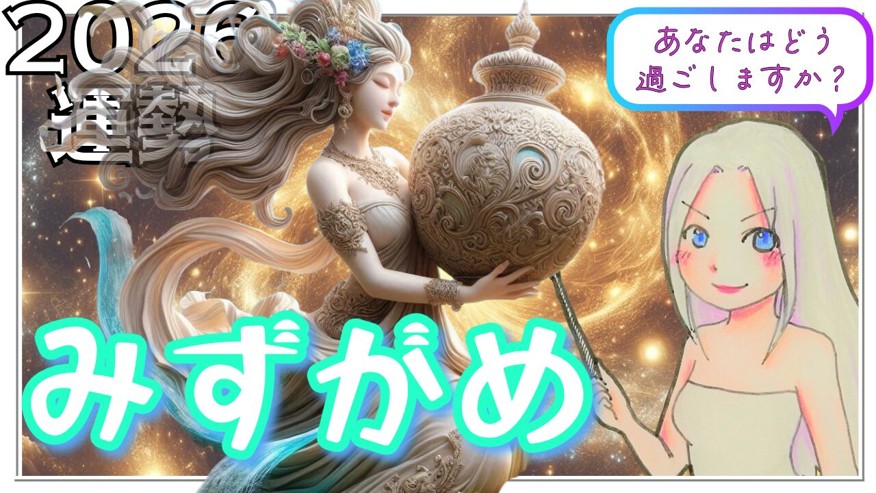 【2026年のみずがめ座の運勢】再生と飛躍のステージ。全く新しい「未来」を創る年のアイキャッチ画像